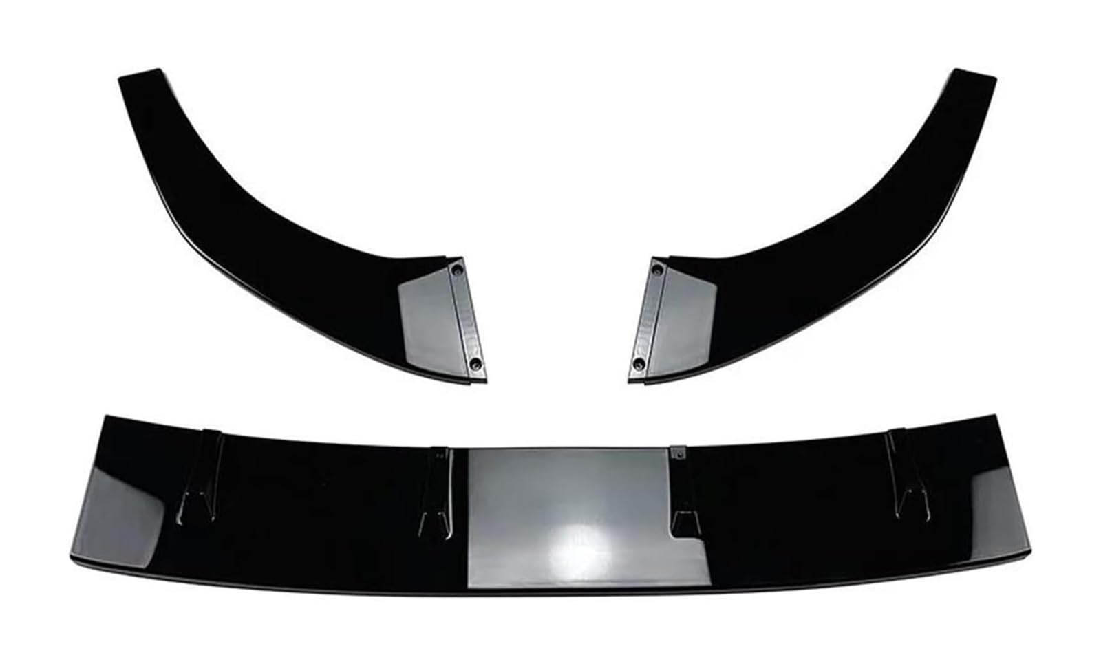 Auto Frontspoiler Lippe Für A3 8Y S3 2021-2023 + Unterer Splitter Body Kit Blade Frontschürze Spoiler Lippe Splitter Spoiler Auto Frontspoiler(Gloss Black) von AMBMREDPEV