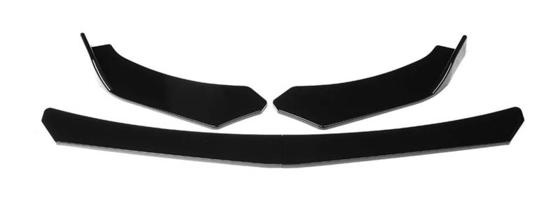 Auto Frontspoiler Lippe Für A3 A4 A5 A6 A7 A7 A8 Q3 Q5 Q7 RS5 RS6 RS7 S3 S4 TT Alle Modelle Auto Front Stoßstange Splitter Lip Spoiler Body Kit Stoßstange Diffusor Lippen(Glossy Black A) von AMBMREDPEV