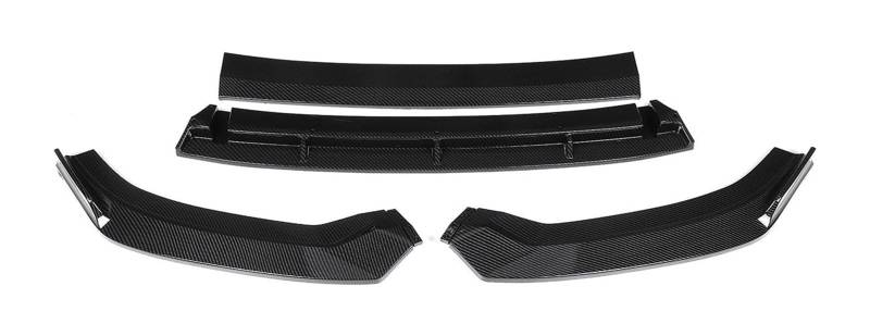 Auto Frontspoiler Lippe Für A3 S Für Linie S3 2017-2019 Abnehmbare Auto Vorderen Stoßfänger Lippe Deflektor Lippen Bumper Spoiler Splitter Körper Kit Diffusor 4 Stücke(Carbon Fiber Look) von AMBMREDPEV