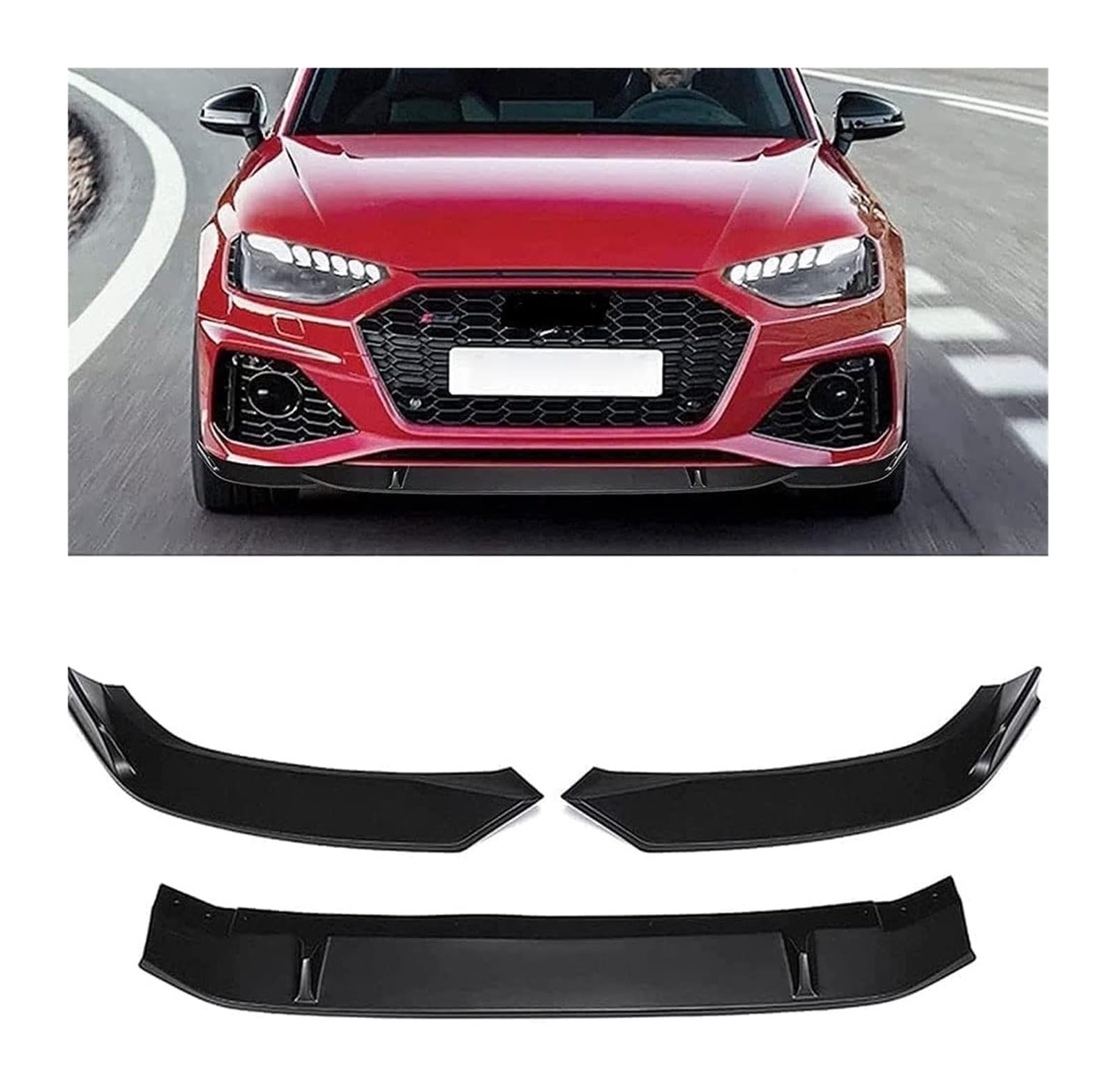 Auto Frontspoiler Lippe Für A4 2017-2018 Frontschürze Lippe Kinn Spoiler Carbon Look Front Diffusor Diffusor Auto Front Spoiler Auto Frontspoiler Lippe Für A4 2017-2018 Frontschürze Lippe Kinn Spoiler Carbon Look Front Diffusor Diffusor Auto Front Spoiler von AMBMREDPEV