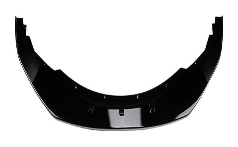 Auto Frontspoiler Lippe Für B&MW 1 Serie F20 F21 Style Canard Cover Trim Splitter Frontstoßstange Lip Spoiler Auto Frontstoßstange Splitter 2012 Bis 2014(Lip Gloss Black) von AMBMREDPEV