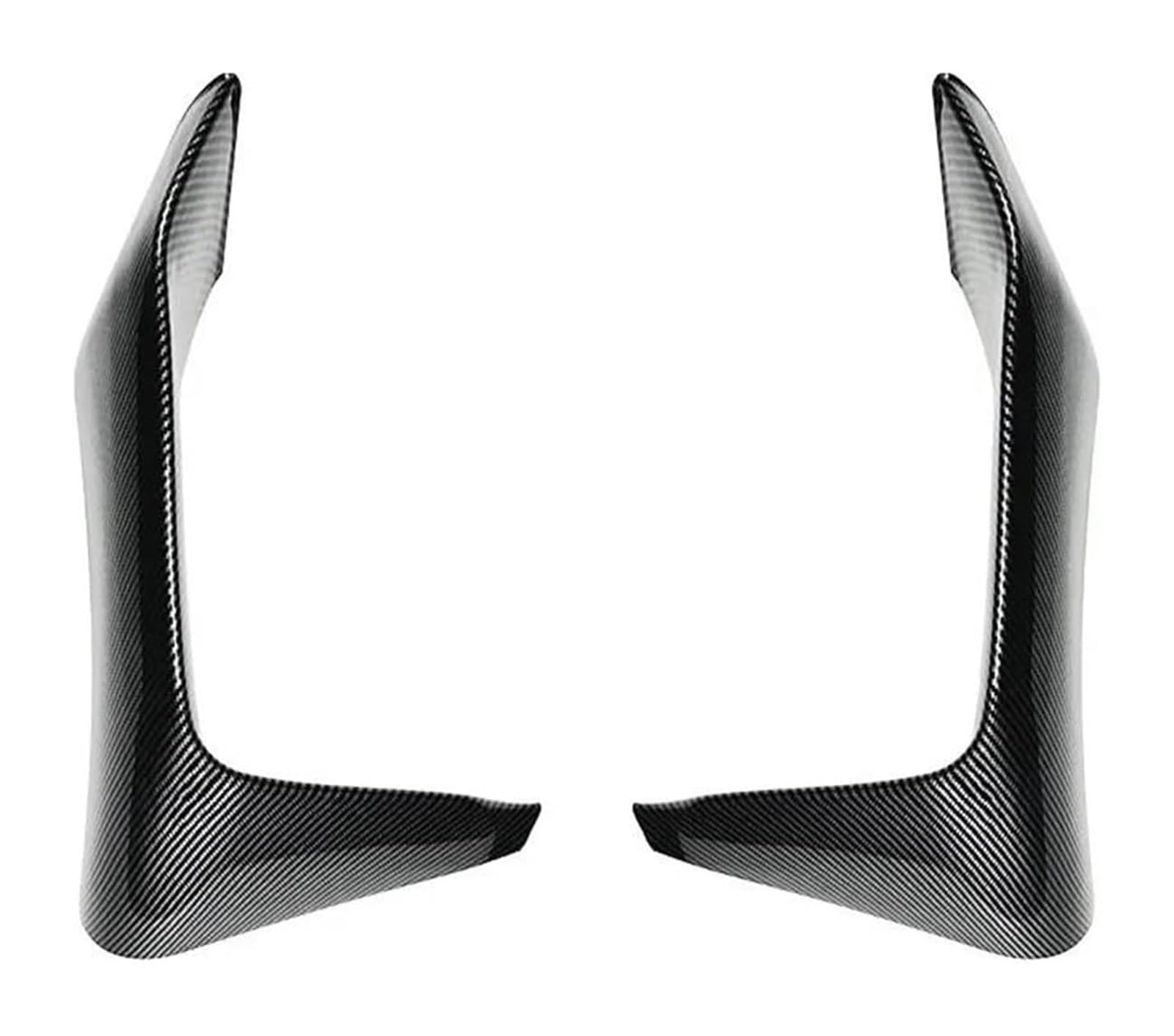 Auto Frontspoiler Lippe Für B&MW 3 4 Serie M3 M4 F80 F81 F82 F83 2013-2018 Auto Frontstoßstange Lip Spoiler Splitter Stoßstange Canard Lip Splitter Body Kit(Carbon Look E) von AMBMREDPEV