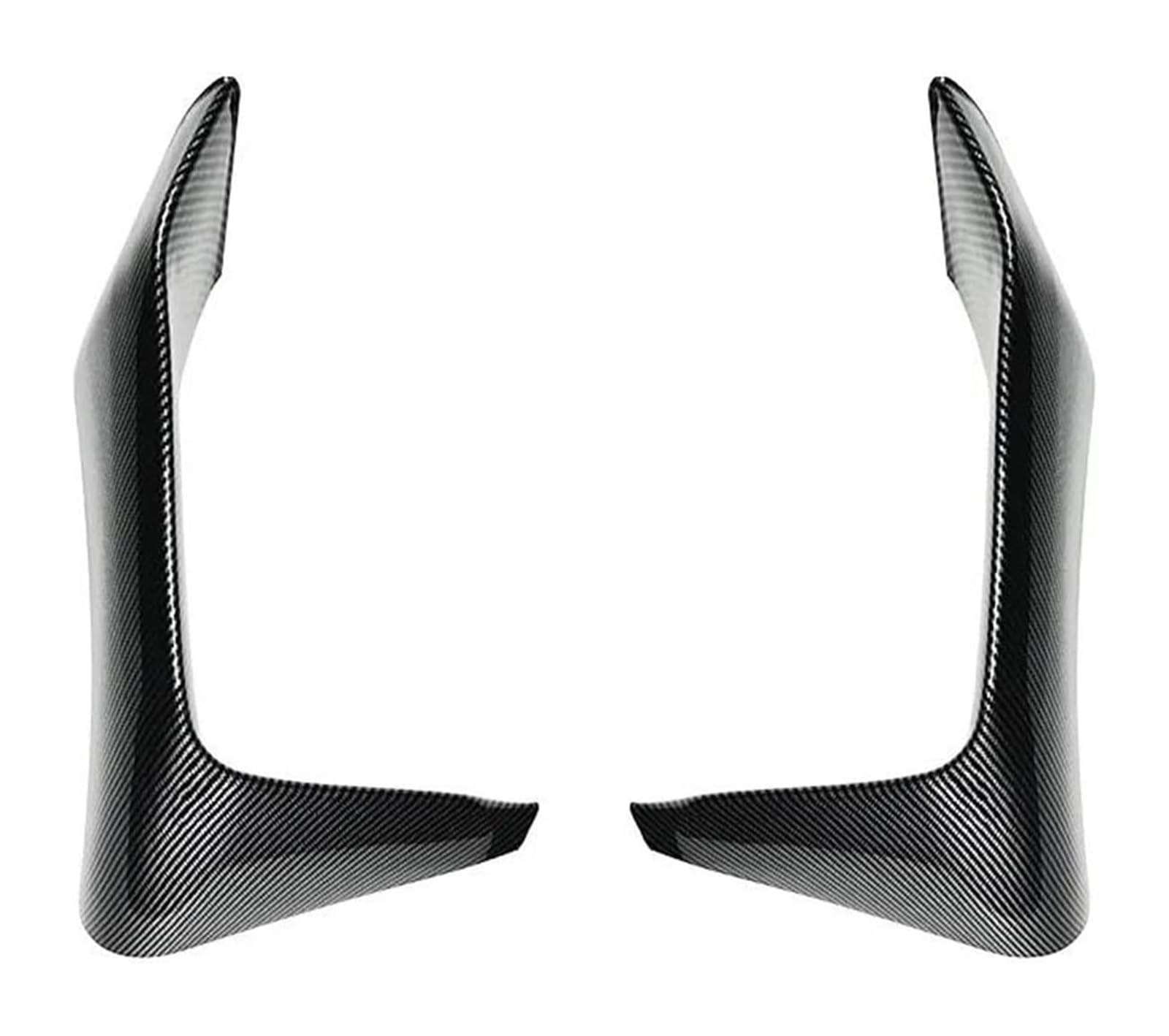 Auto Frontspoiler Lippe Für B&MW 3 4 Serie M3 M4 F80 F81 F82 F83 2013-2018 Frontstoßstange Lip Body Kit Spoiler Splitter Stoßstange Canard Lip Splitter(Carbon Look E) von AMBMREDPEV