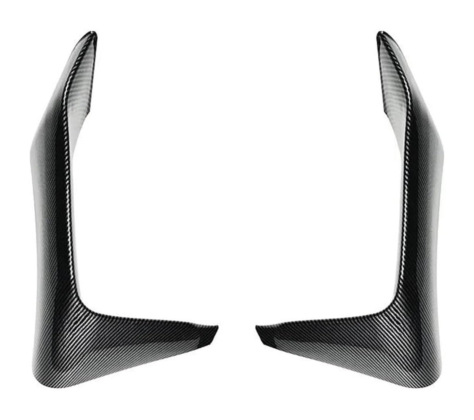 Auto Frontspoiler Lippe Für B&MW 3 4 Serie M3 M4 F80 F81 F82 F83 2013-2018 Frontstoßstange Lip Body Kit Spoiler Splitter Stoßstange Canard Lip Splitter Teile(Carbon Look E) von AMBMREDPEV