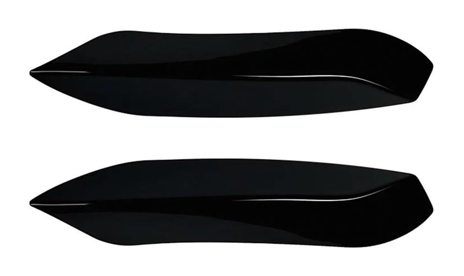 Auto Frontspoiler Lippe Für B&MW 3 4 Serie M3 M4 F80 F81 F82 F83 2013-2018 Frontstoßstange Lip Body Kit Spoiler Splitter Stoßstange Canard Lip Splitter Teile(Gloss Black D) von AMBMREDPEV