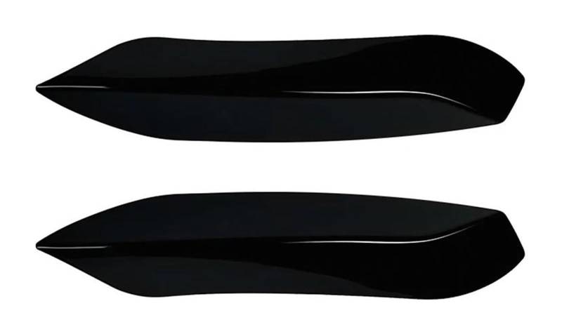 Auto Frontspoiler Lippe Für B&MW 3 4 Serie M3 M4 F80 F81 F82 F83 2013-2018 Frontstoßstange Lip Body Kit Spoiler Splitter Stoßstange Canard Lip Splitter Teile(Gloss Black D) von AMBMREDPEV