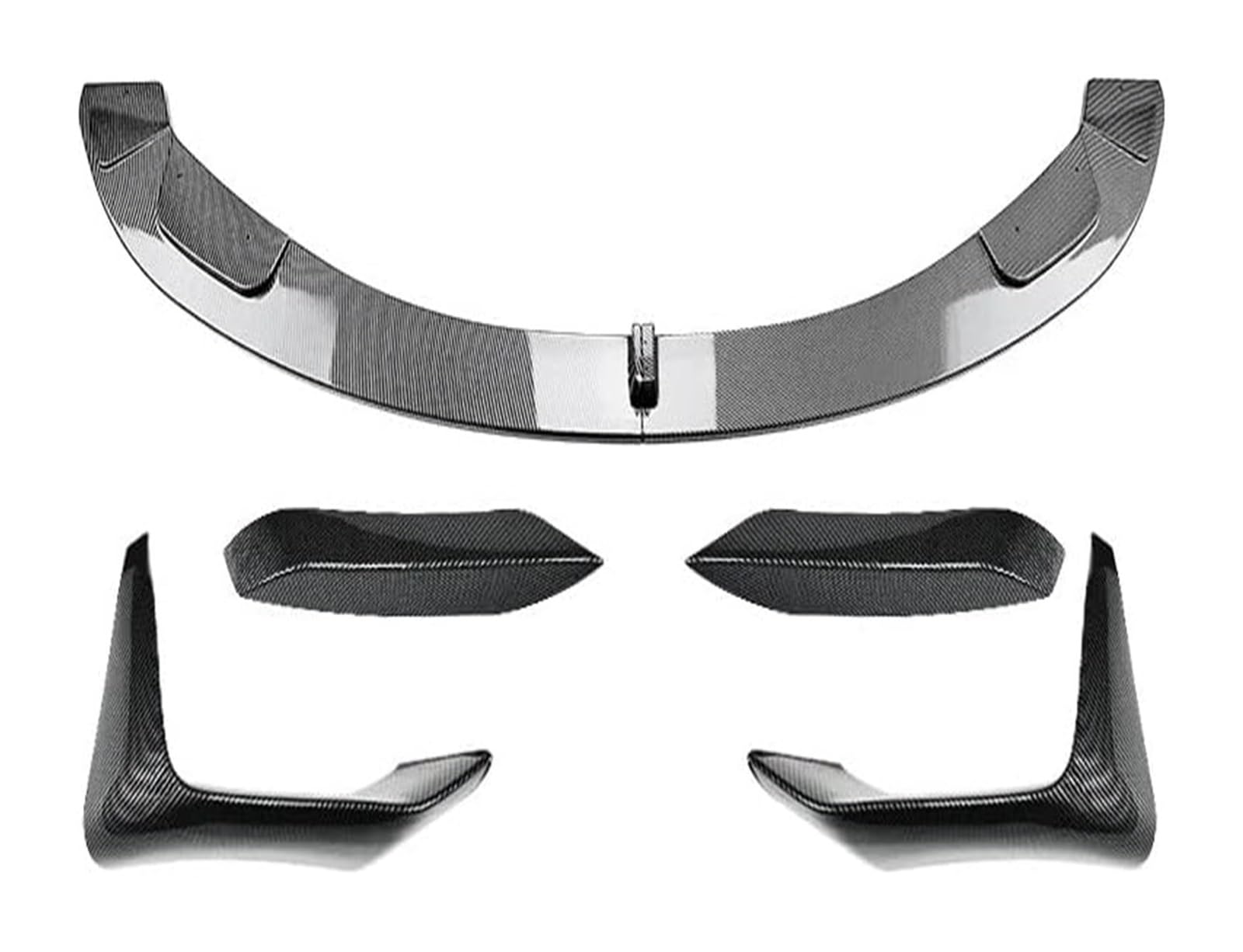 Auto Frontspoiler Lippe Für B&MW 3 4 Serie M3 M4 F80 F81 F82 F83 Auto Frontstoßstange Lip Spoiler Splitter Stoßstange Canard Lip Splitter Körper 2013 Bis 2018(Carbon Look Set A) von AMBMREDPEV