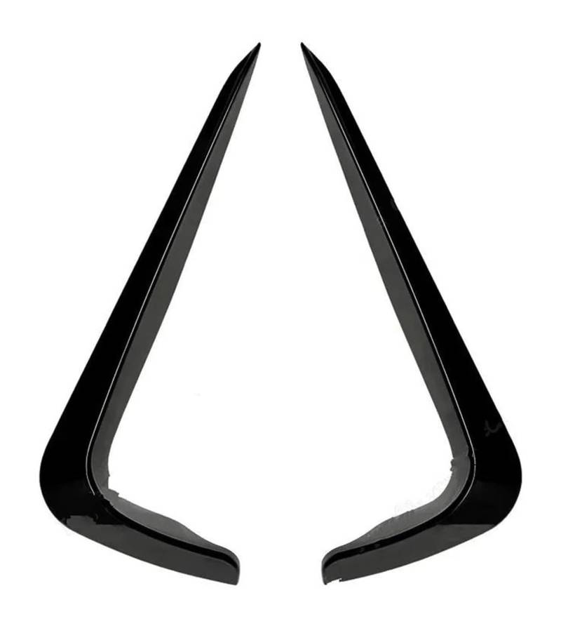Auto Frontspoiler Lippe Für B&MW 3 Serie E90 E91 320i 330i Sport Für LCI 2009-2012 Auto Frontstoßstange Nebelscheinwerfer Rahmen Splitter Seitenspoiler Air Vent Trim(Gloss Black) von AMBMREDPEV