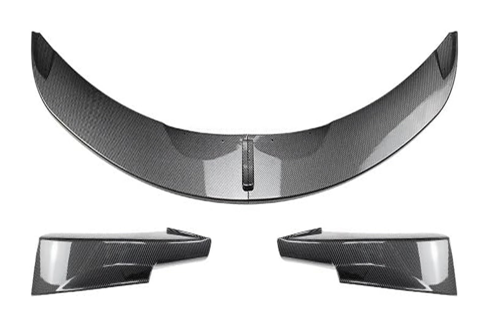 Auto Frontspoiler Lippe Für B&MW 3 Serie E90 E91 Für LCI 2009-2012 Auto Frontstoßstange Lippensplitter Diffusor Body Kits Spoiler Stoßstangenschutz Frontspoiler(Carbon Look Set) von AMBMREDPEV