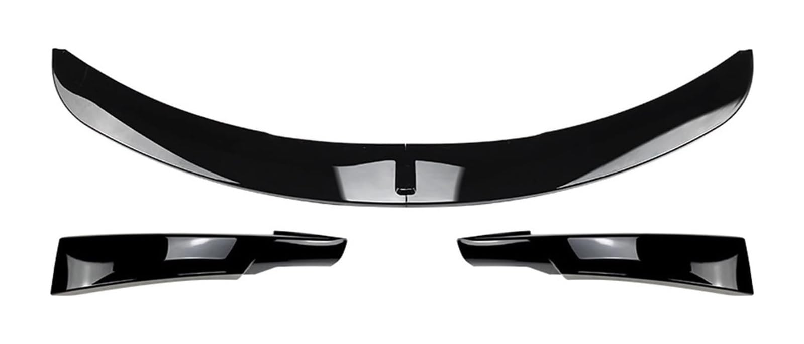 Auto Frontspoiler Lippe Für B&MW 3 Serie E90 E91 Für LCI 2009-2012 Auto Frontstoßstange Lippensplitter Diffusor Body Kits Spoiler Stoßstangenschutz Frontspoiler(Gloss Black Set) von AMBMREDPEV