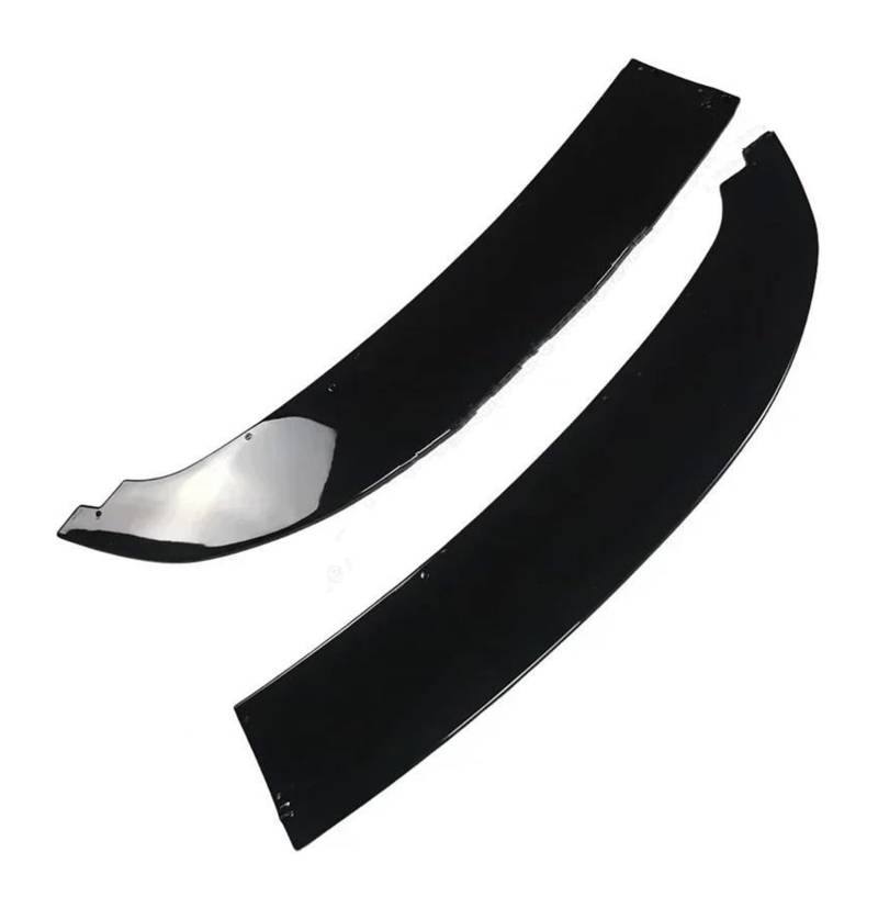 Auto Frontspoiler Lippe Für B&MW 3 Serie E90 E91 Für LCI Sport 2009-2012 Tuning Auto Frontschürze Lip Splitter Diffusor Body Kit Spoiler 4 Stücke(Gloss Black Lip) von AMBMREDPEV