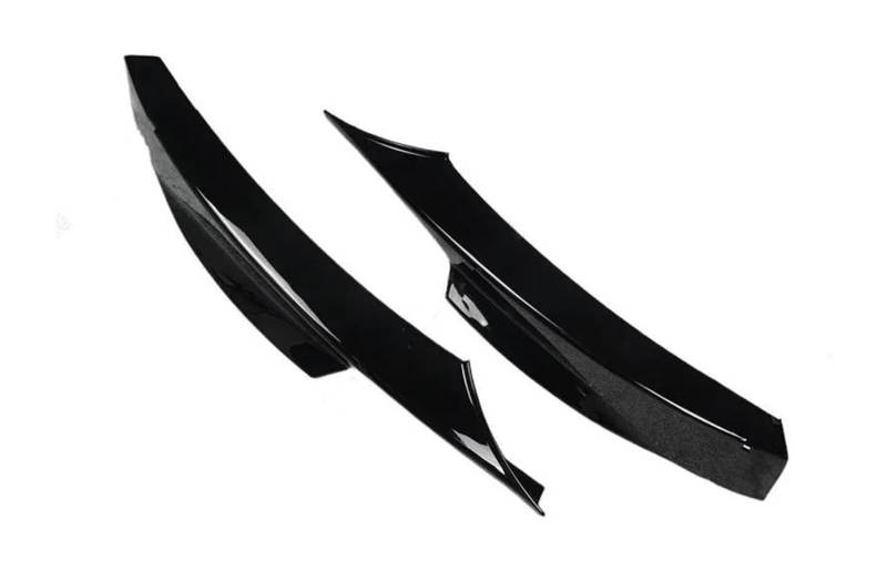 Auto Frontspoiler Lippe Für B&MW 3 Serie E90 E91 Für LCI Sport 2009-2012 Tuning Auto Frontschürze Lip Splitter Diffusor Body Kit Spoiler 4 Stücke(Gloss Black Splitter) von AMBMREDPEV