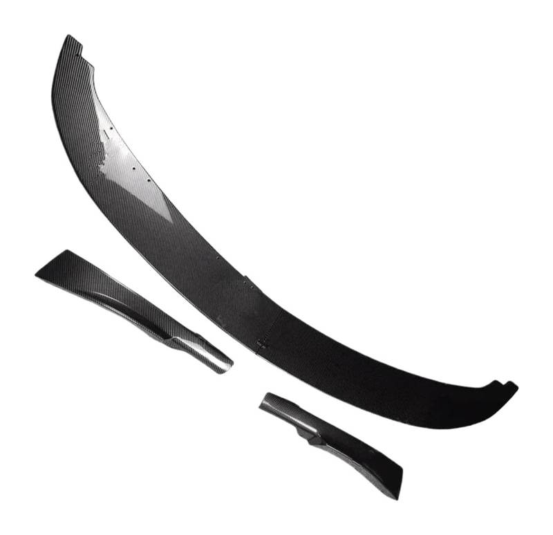 Auto Frontspoiler Lippe Für B&MW 3 Serie E90 E91 Für LCI Sport 2009-2012 Tuning Auto Frontschürze Lip Splitter Diffusor Body Kit Spoiler 4 Stücke(One Set Carbon Look) von AMBMREDPEV