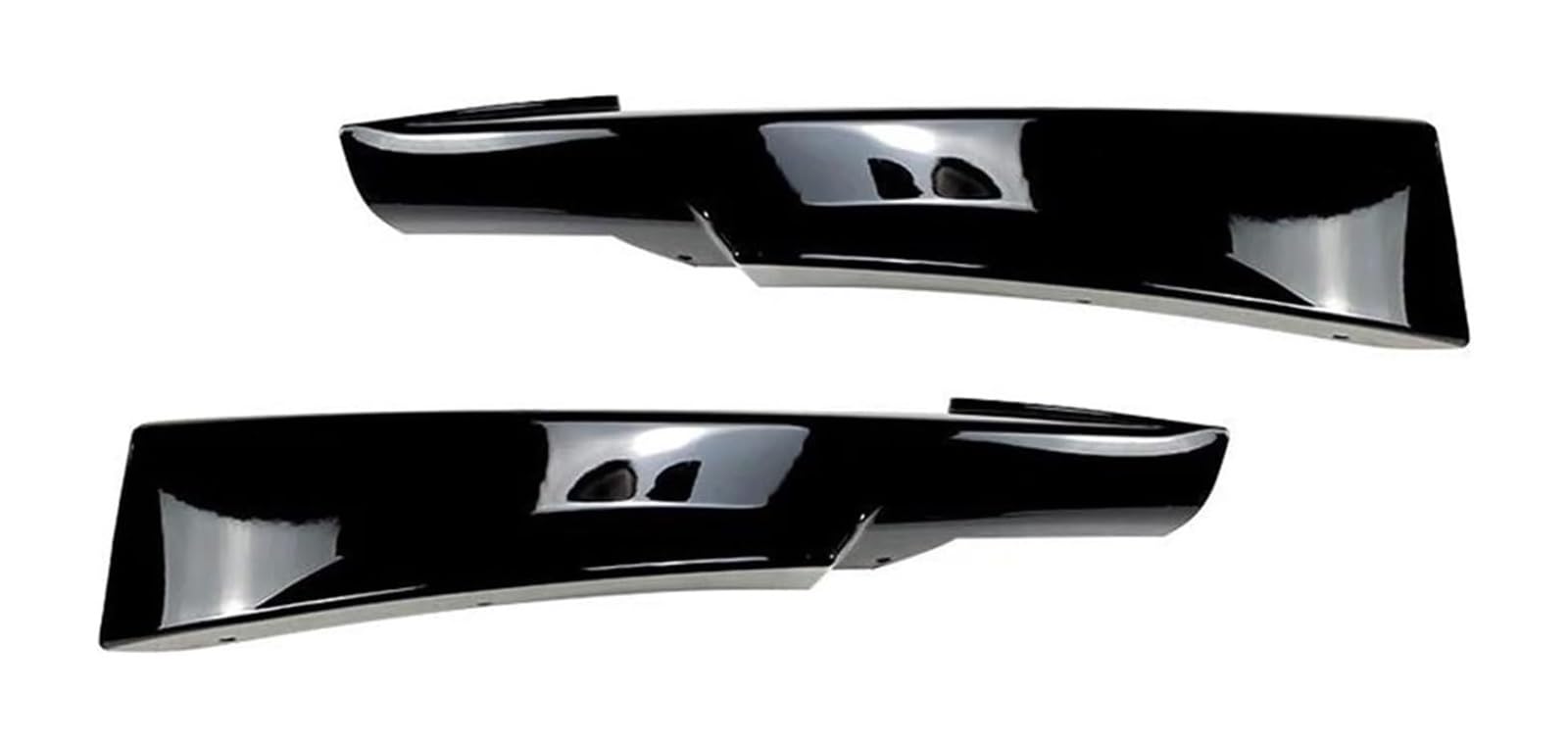 Auto Frontspoiler Lippe Für B&MW 3 Serie E90 E91 Für LCI Tech 2009-2012 Frontstoßstange Lip Body Kit Spoiler Splitter Stoßstange Canard Lip Splitter Teile(Gloss Black) von AMBMREDPEV