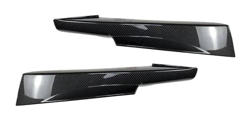 Auto Frontspoiler Lippe Für B&MW 3 Serie E90 E91 Sport Für Pre-LCI 2009-2012 320i 330i Body Kits Auto Vordere Stoßstange Lip Spoiler Diffusor Splitter(Carbon Look A) von AMBMREDPEV