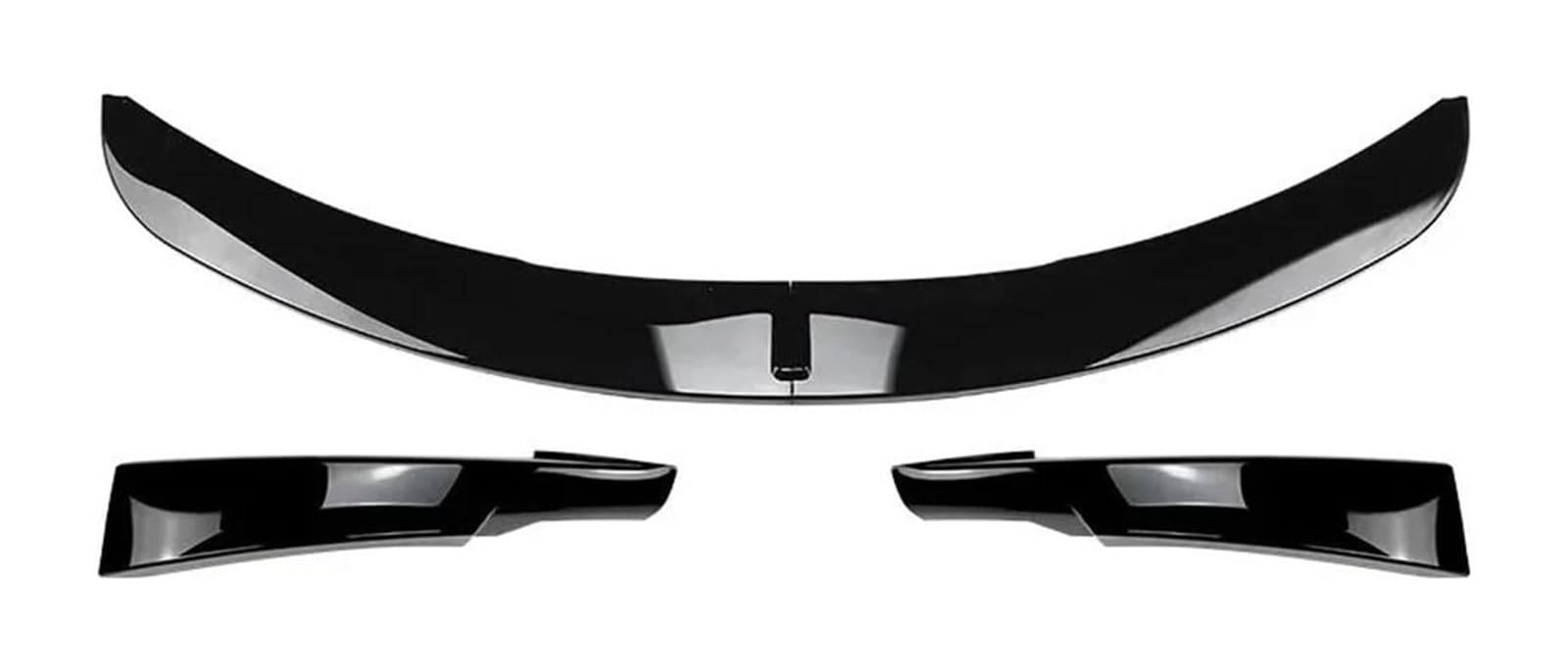 Auto Frontspoiler Lippe Für B&MW 3 Serie E90 E91 Sport Für Pre-LCI 2009-2012 320i 330i Body Kits Auto Vordere Stoßstange Lip Spoiler Diffusor Splitter(Gloss Black A B) von AMBMREDPEV