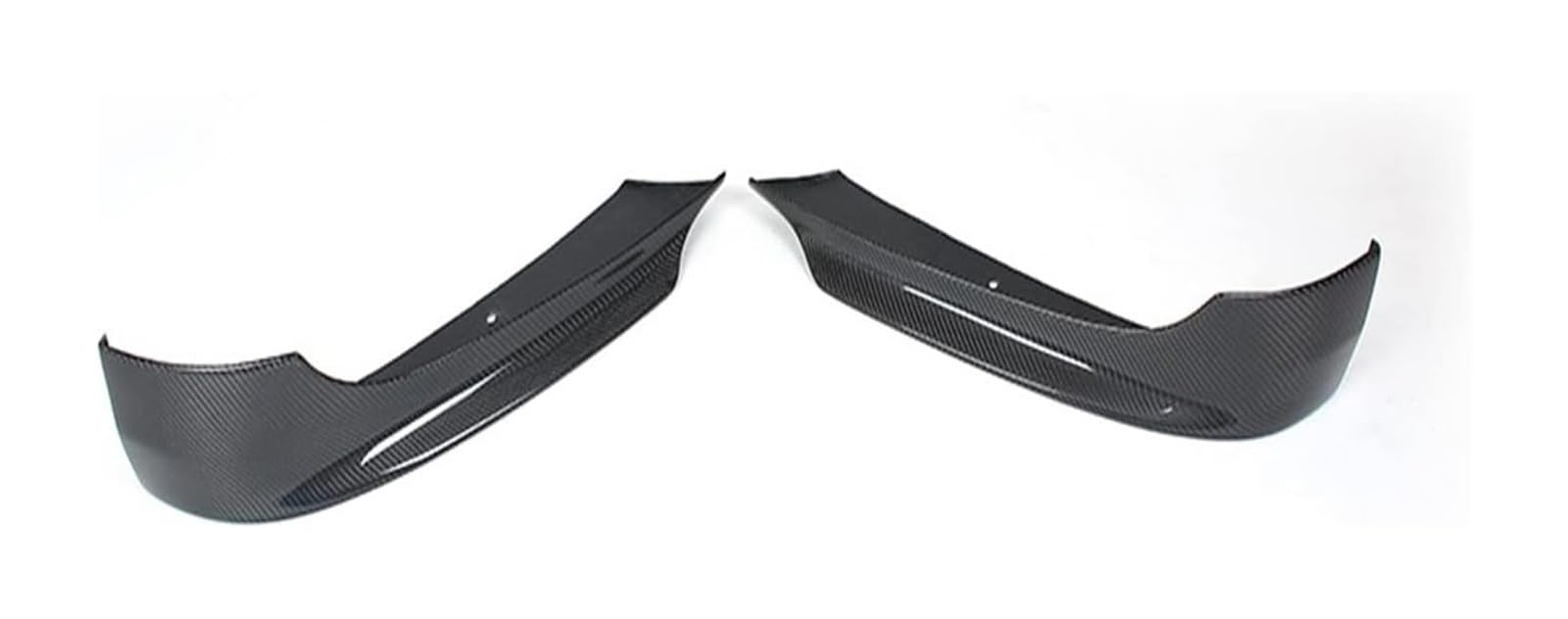 Auto Frontspoiler Lippe Für B&MW 3 Serie E90 Für LCI Limousine 4 Tür 2009-2012 Auto Frontschürze Lip Splitter Winglets Klappen Schürze Front Splitter(Black Frp) von AMBMREDPEV