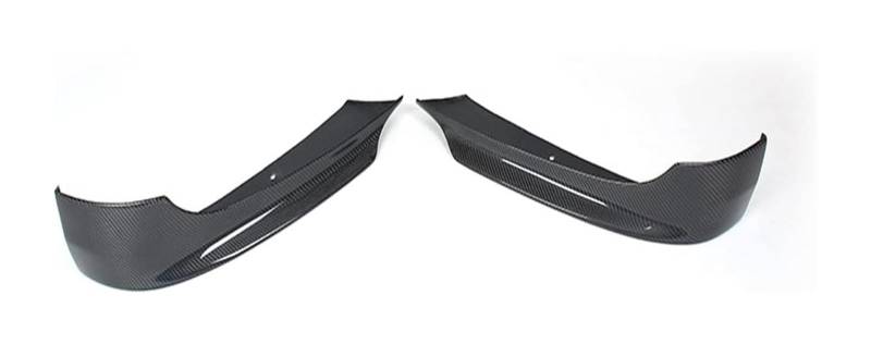 Auto Frontspoiler Lippe Für B&MW 3 Serie E90 Für LCI Limousine 4 Tür 2009-2012 Auto Frontschürze Lip Splitter Winglets Klappen Schürze Front Splitter(Carbon Fiber) von AMBMREDPEV