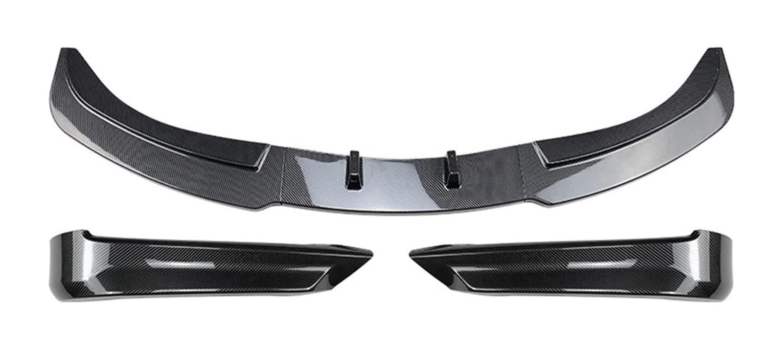 Auto Frontspoiler Lippe Für B&MW 3er E90 E91 2005–2008 Frontstoßstangen-Splitter Lippendiffusor Spoilerschutz Schutzabdeckung Deflektorlippe Body-Kits 5 Stück(One Set Carbon Look) von AMBMREDPEV