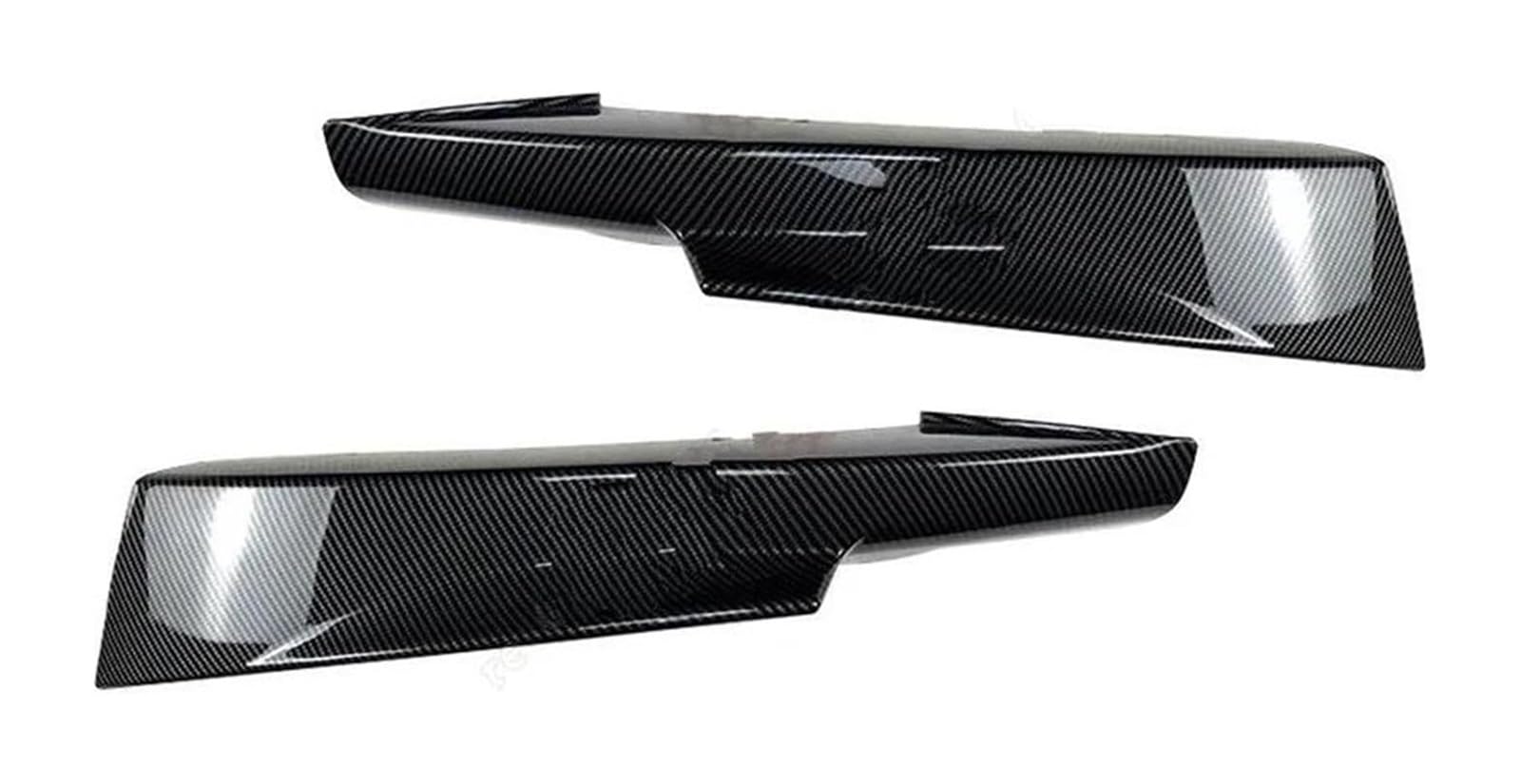 Auto Frontspoiler Lippe Für B&MW 3er E90 E91 320i 330i MTech 2005–2012 Air Vent Intake Spoiler 2 Stück Frontstoßstange Seitensplitter-Abdeckungslippe(Carbon Look 09-12) von AMBMREDPEV