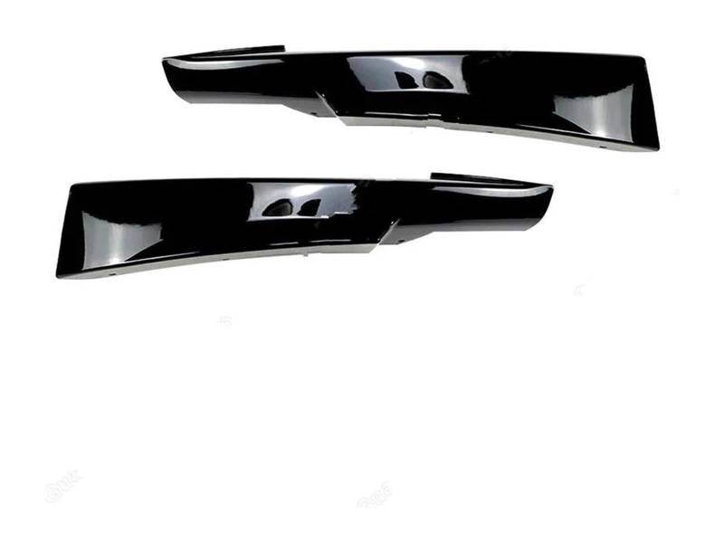 Auto Frontspoiler Lippe Für B&MW 3er E90 E91 320i 330i MTech 2005–2012 Air Vent Intake Spoiler 2 Stück Frontstoßstange Seitensplitter-Abdeckungslippe(Gloss Black 09-12) von AMBMREDPEV