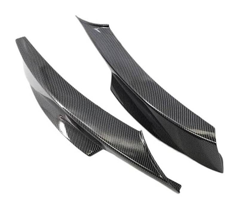 Auto Frontspoiler Lippe Für B&MW 3er E90 E91 328i 325i LCI Sport 2009-2012 Frontsplitter Stoßstangenlippenabdeckungen Carbon Lo Auto Frontstoßstangensplitter(Carbon Look) von AMBMREDPEV