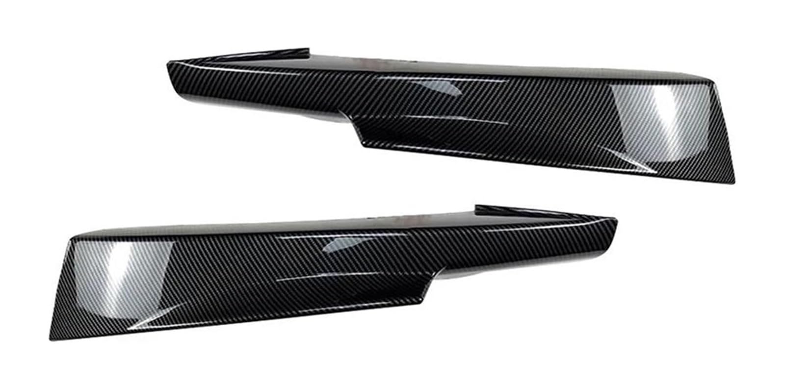 Auto Frontspoiler Lippe Für B&MW 3er E90 E91 Für LCI Sport 2009–2012 Auto-Frontstoßstange Lippensplitter Diffusor Body-Kits Spoiler Stoßstangenschutz(Carbon Look Splitter) von AMBMREDPEV