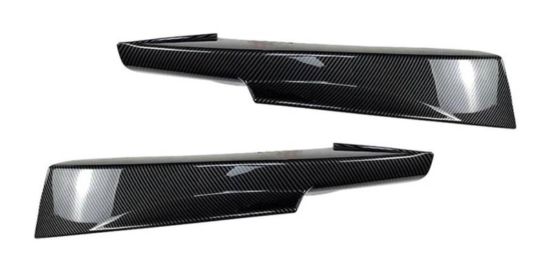 Auto Frontspoiler Lippe Für B&MW 3er E90 E91 Für LCI Sport 2009–2012 Auto-Frontstoßstange Lippensplitter Diffusor Body-Kits Spoiler Stoßstangenschutz(Carbon Look Splitter) von AMBMREDPEV