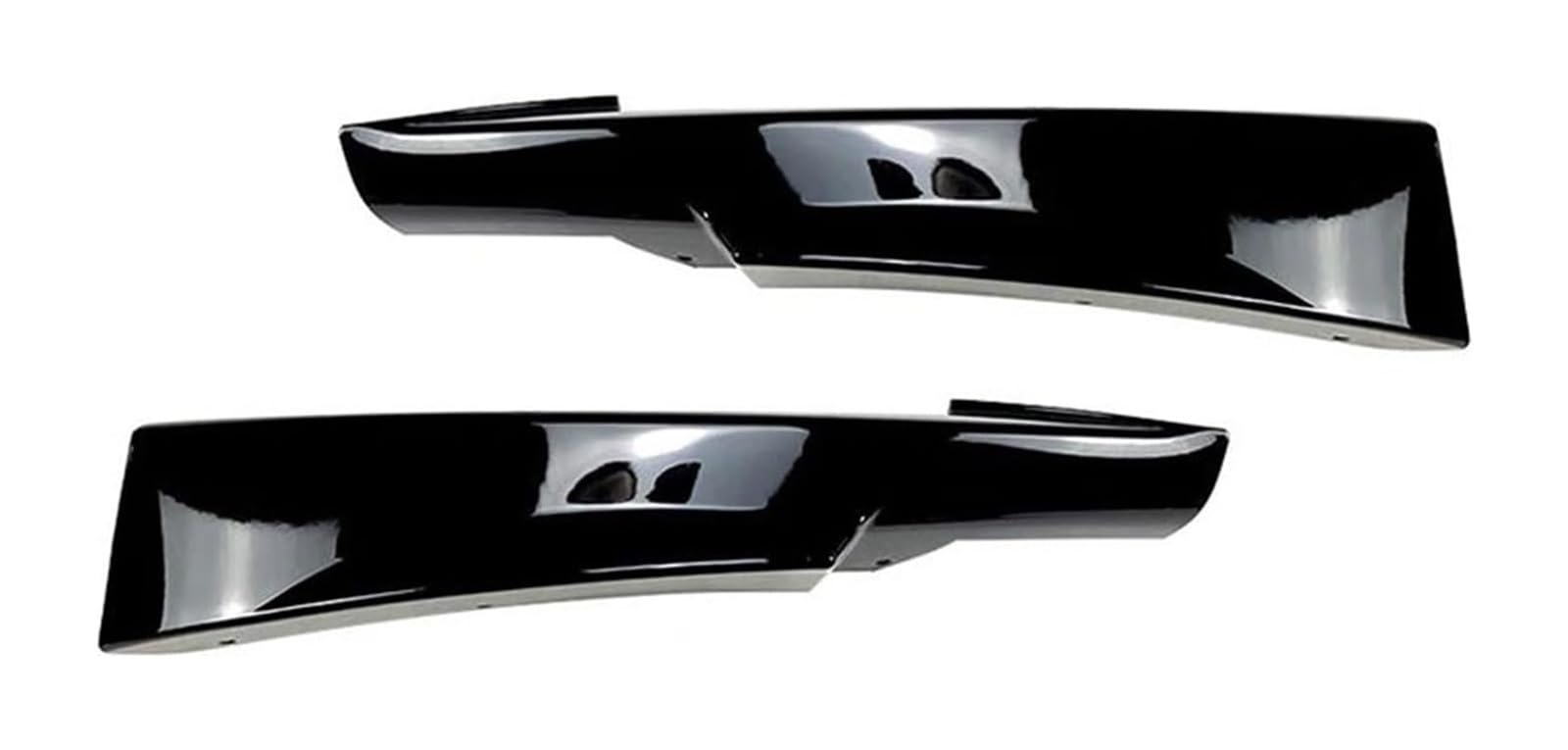 Auto Frontspoiler Lippe Für B&MW 3er E90 E91 Für LCI Sport 2009–2012 Auto-Frontstoßstange Lippensplitter Diffusor Body-Kits Spoiler Stoßstangenschutz(Gloss Black Splitter) von AMBMREDPEV