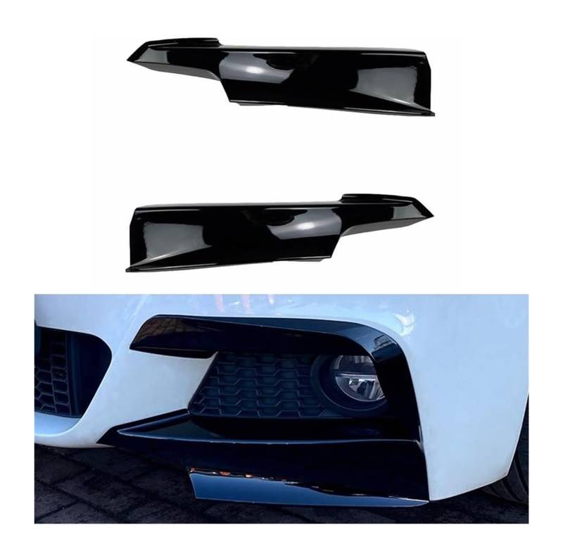 Auto Frontspoiler Lippe Für B&MW 3er F30 F31 F35 320i 328i 330i 335i 340i 316d 2012-2018 Auto-Frontstoßstangenlippen-Splitter-Spoiler-Diffusor-Schutz(Gloss Black B) von AMBMREDPEV