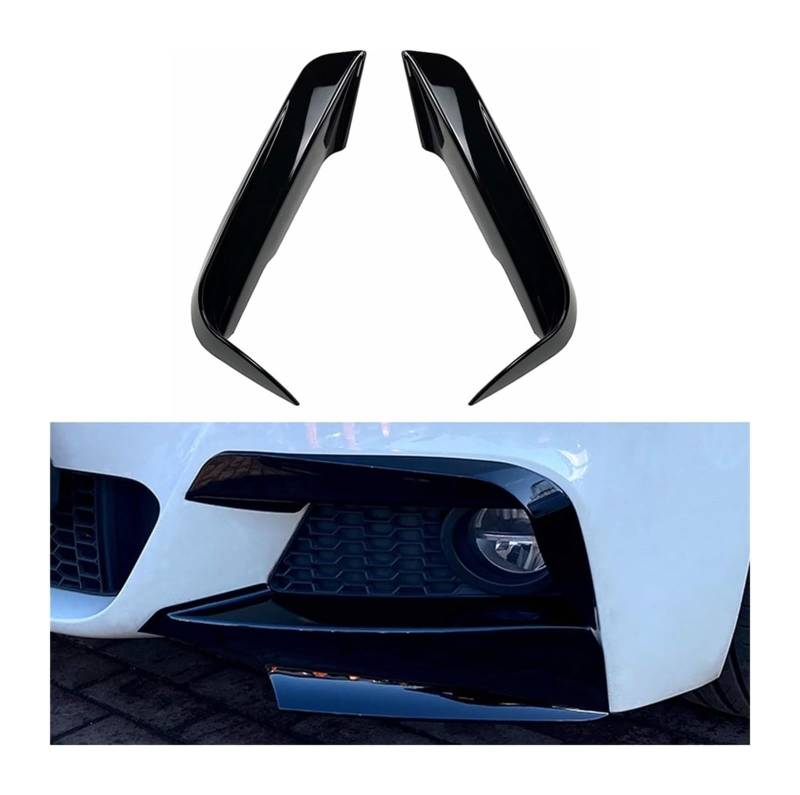 Auto Frontspoiler Lippe Für B&MW 3er F30 F31 F35 320i 328i 330i 335i 340i 316d 2012-2018 Auto-Frontstoßstangenlippen-Splitter-Spoiler-Diffusor-Schutz(Gloss Black C) von AMBMREDPEV