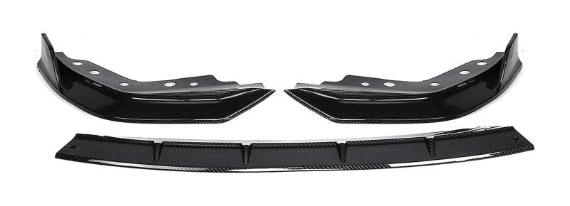 Auto Frontspoiler Lippe Für B&MW 3er G20 G28 2019 2020 Frontstoßstange Lip Chin Spoiler Carbon Look Frontdiffusor Diffusor Auto Frontspoiler von AMBMREDPEV