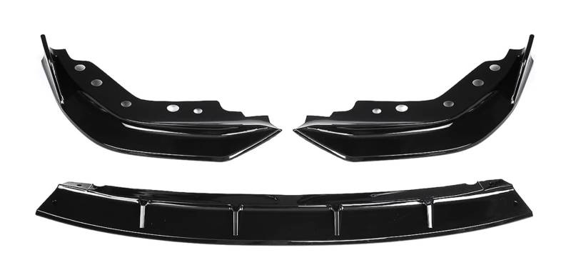 Auto Frontspoiler Lippe Für B&MW 3er G20 G28 2019 2020 Frontstoßstange Lippe Kinnspoiler Carbon Look Frontdiffusor Diffusor Normal-B-mattschwarz(A-glossyblack) von AMBMREDPEV