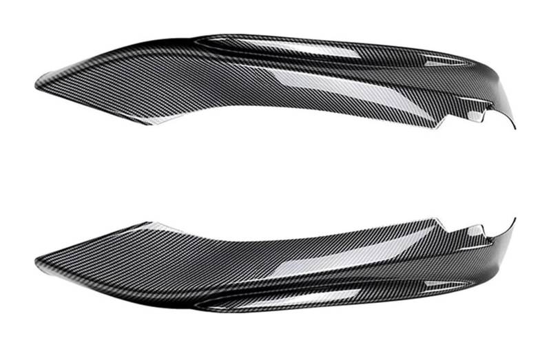Auto Frontspoiler Lippe Für B&MW 4 Serie F32 2013–2019 Für F33 13–2021 Für F36 2014–2020 Auto-Frontstoßstangen-Lippensplitter Seitliche Luftauslass-Abdeckung Canards-Spoiler(Carbon Fiber Look) von AMBMREDPEV