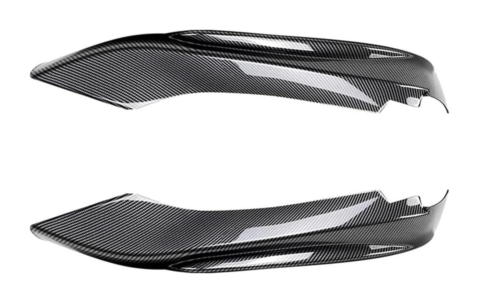 Auto Frontspoiler Lippe Für B&MW 4 Serie F32 F32 F36 420d 425d 430i 430d 435d Für MP 2014-2020 Frontschürze Lip Splitter Spoiler Nebelscheinwerfer Gitter(Carbon Look Splitter) von AMBMREDPEV