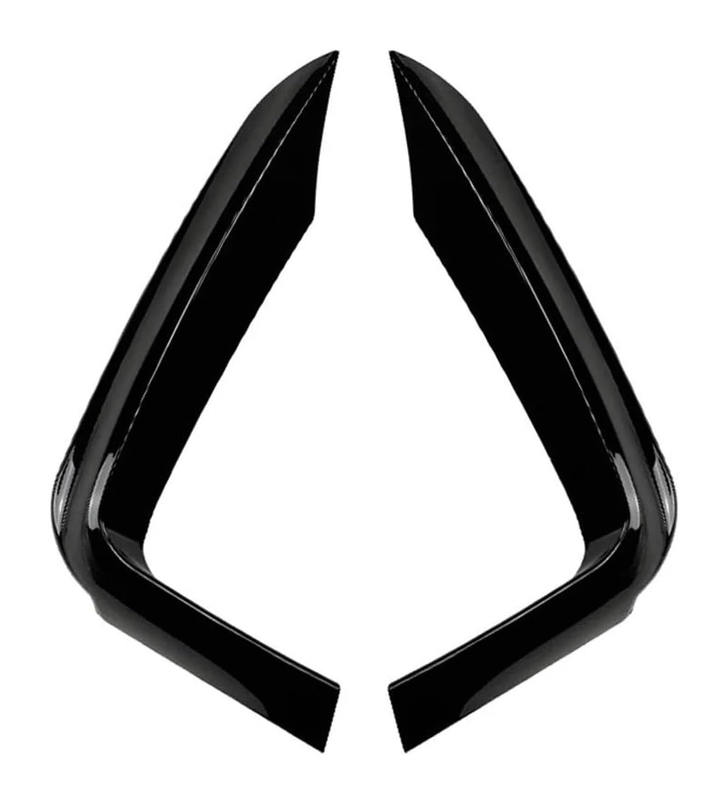 Auto Frontspoiler Lippe Für B&MW 4 Serie F32 F32 F36 420d 425d 430i 430d 435d Für MP 2014-2020 Frontschürze Lip Splitter Spoiler Nebelscheinwerfer Gitter(Gloss Black Canards) von AMBMREDPEV