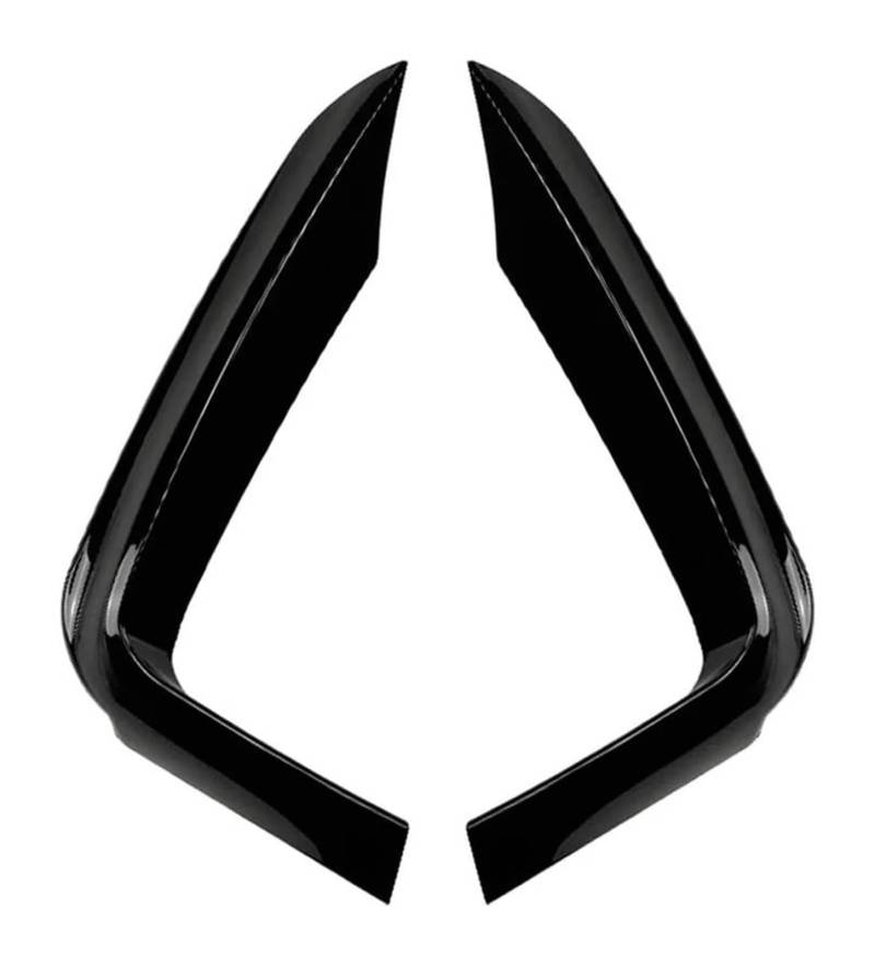 Auto Frontspoiler Lippe Für B&MW 4 Serie F32 F32 F36 420d 425d 430i 430d 435d Für MP 2014-2020 Frontschürze Lip Splitter Spoiler Nebelscheinwerfer Gitter(Gloss Black Canards) von AMBMREDPEV
