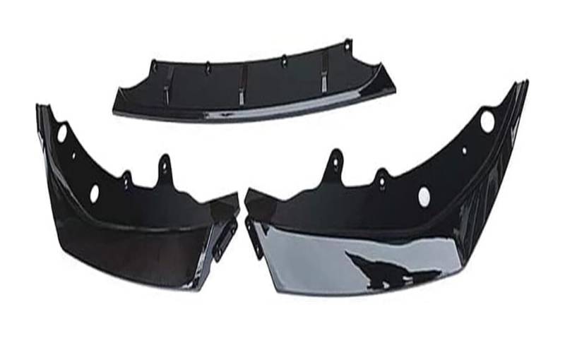 Auto Frontspoiler Lippe Für B&MW 4 Series G22 G23 2020-2022 Frontstoßstange Lip Chin Spoiler Carbon Look Frontdiffusor Diffusor Auto Frontspoiler von AMBMREDPEV