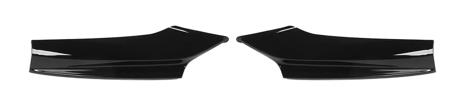 Auto Frontspoiler Lippe Für B&MW 5 F10 F11 2010 Bis 2016 Paar Frontstoßstangen-Lippenspoiler Reduzieren Den Windwiderstand Stoßstangen-Ecksplitter Frontspoiler(Schwarz) von AMBMREDPEV