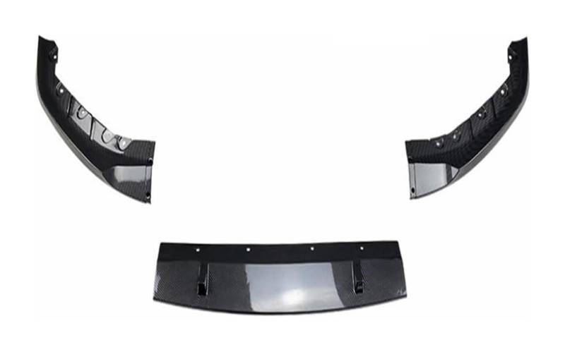 Auto Frontspoiler Lippe Für B&MW 5 Series 525i 530i 2017–2020 Schutzkörper G30 G31 Frontstoßstange Lip Spoiler Splitter Diffusor Abdeckung Frontspoiler(Carbon Look B) von AMBMREDPEV