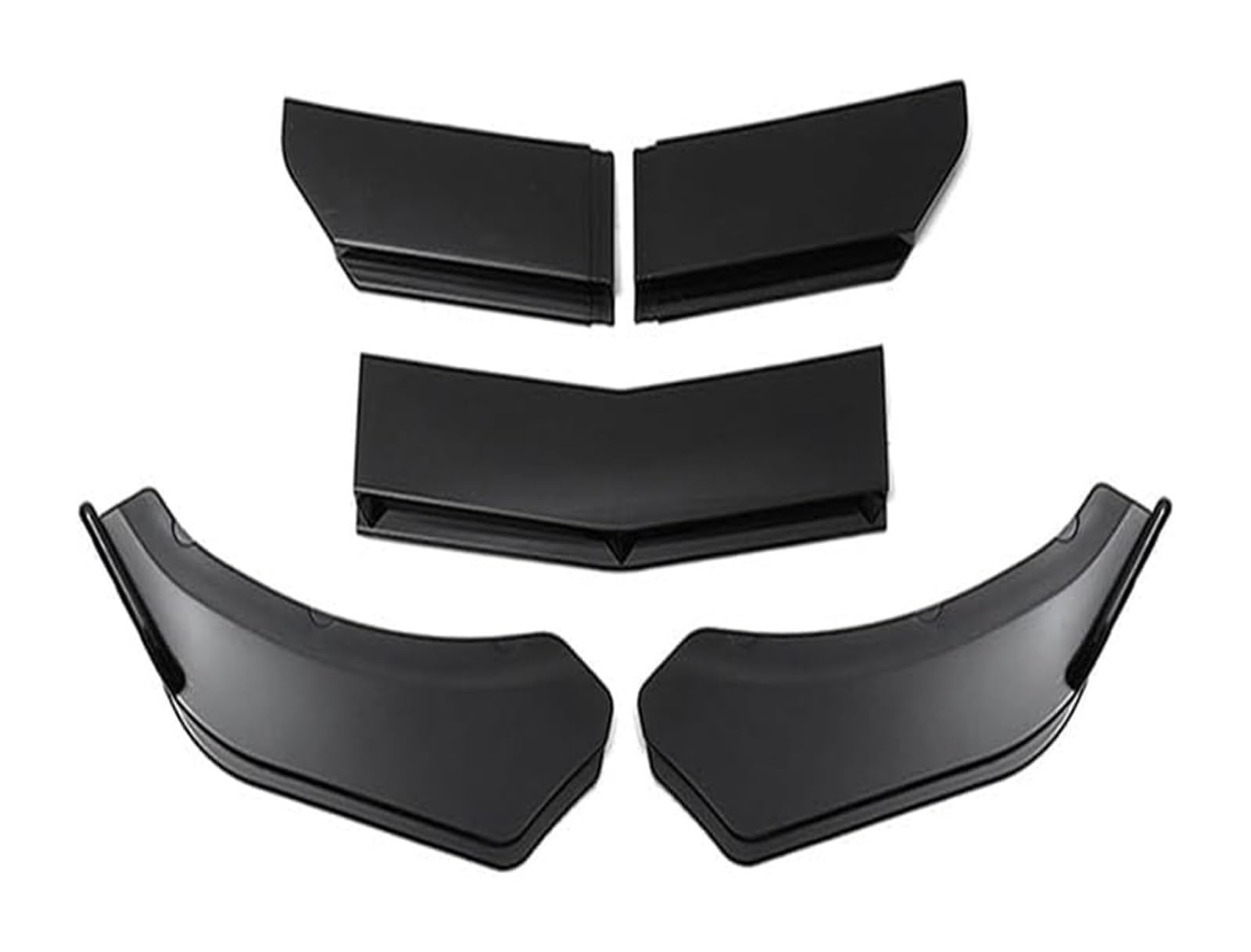 Auto Frontspoiler Lippe Für B&MW 5-teiliges Universal-Auto-Frontstoßstangen-Separator-Stoßstangen-Lippenkörper-Kit Entenlippen-Separator-Frontspoiler Auto-Frontstoßstangen-Splitter(2 5Pcs Bright Black Auto Frontspoiler Lippe Für B&MW 5-teiliges Universal-Auto-Frontstoßstangen-Separator-Stoßstangen-Lippenkörper-Kit Entenlippen-Separator-Frontspoiler Auto-Frontstoßstangen-Splitter(2 5Pcs Bright Black von AMBMREDPEV