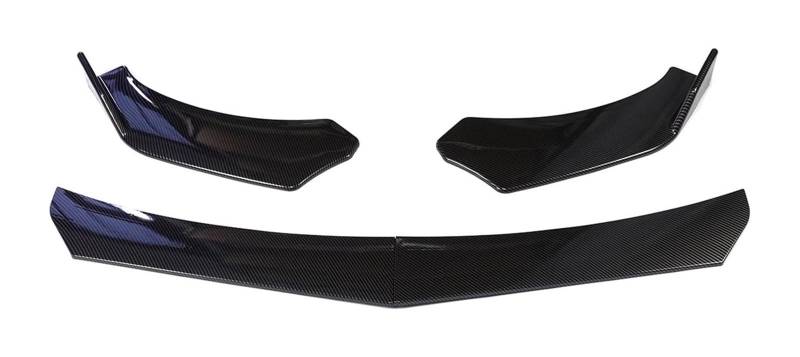 Auto Frontspoiler Lippe Für B&MW Auto-Frontstoßstangen-Lippenkörper-Kit Spoiler-Splitter-Diffusor 4-teiliges Verstellbares Universal-Canard-Splitter-Frontspoiler(A-Style Carbon) von AMBMREDPEV