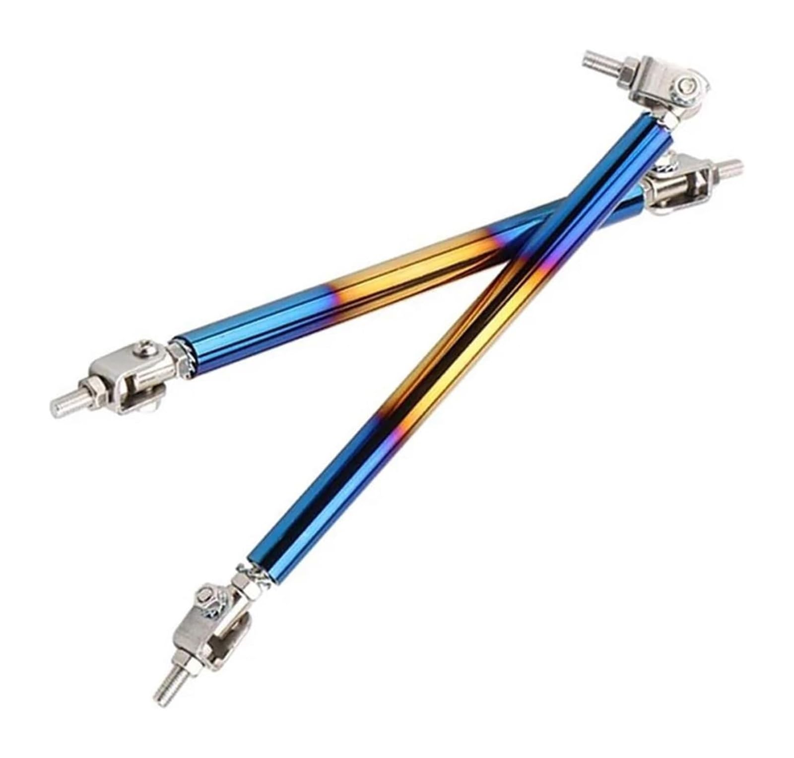 Auto Frontspoiler Lippe Für B&MW E46 E90 E60 E36 E39 F10 F20 F30 Universal Frontstoßstange Lip Splitter Spoiler Strut Rod Tie Stützstange Auto Frontspoiler(20cm Colorful Blue) von AMBMREDPEV