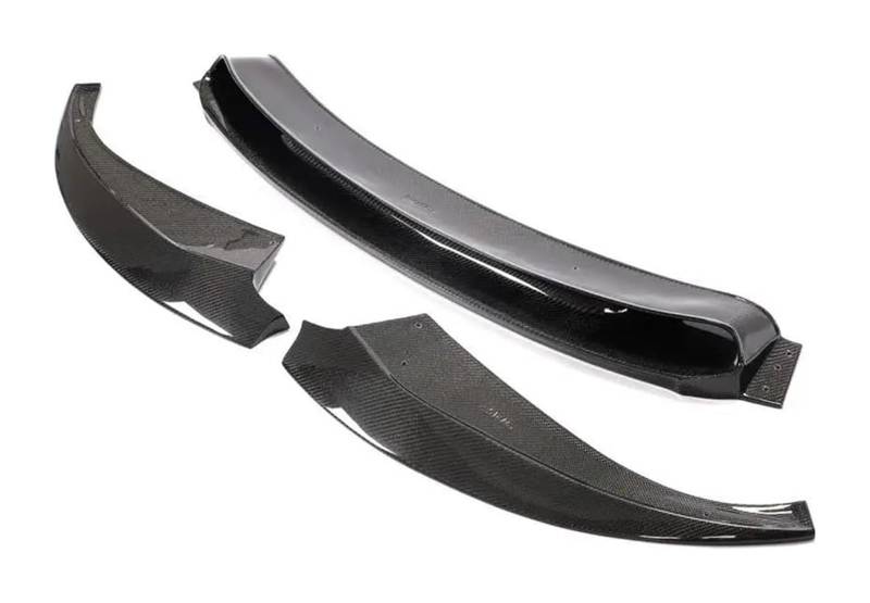 Auto Frontspoiler Lippe Für B&MW F06 F12 F13 M6 Für Basis Für Cabrio Für Coupe 2013-2016 Kinnspoiler Splitter 3PCS Frontschürze Lip Spoiler(Carbon Fiber) von AMBMREDPEV