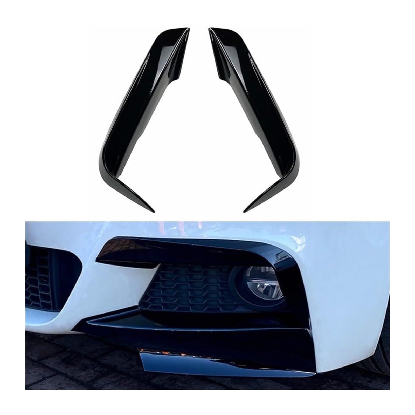 Auto Frontspoiler Lippe Für B&MW F30 F31 F35 3 2012–2018 Auto-Frontstoßstangen-Spoilerlippe Karosserie-Set Untere Splitter-Schutzplatte Auto-Frontstoßstangen-Splitter(Carbon Look C) von AMBMREDPEV