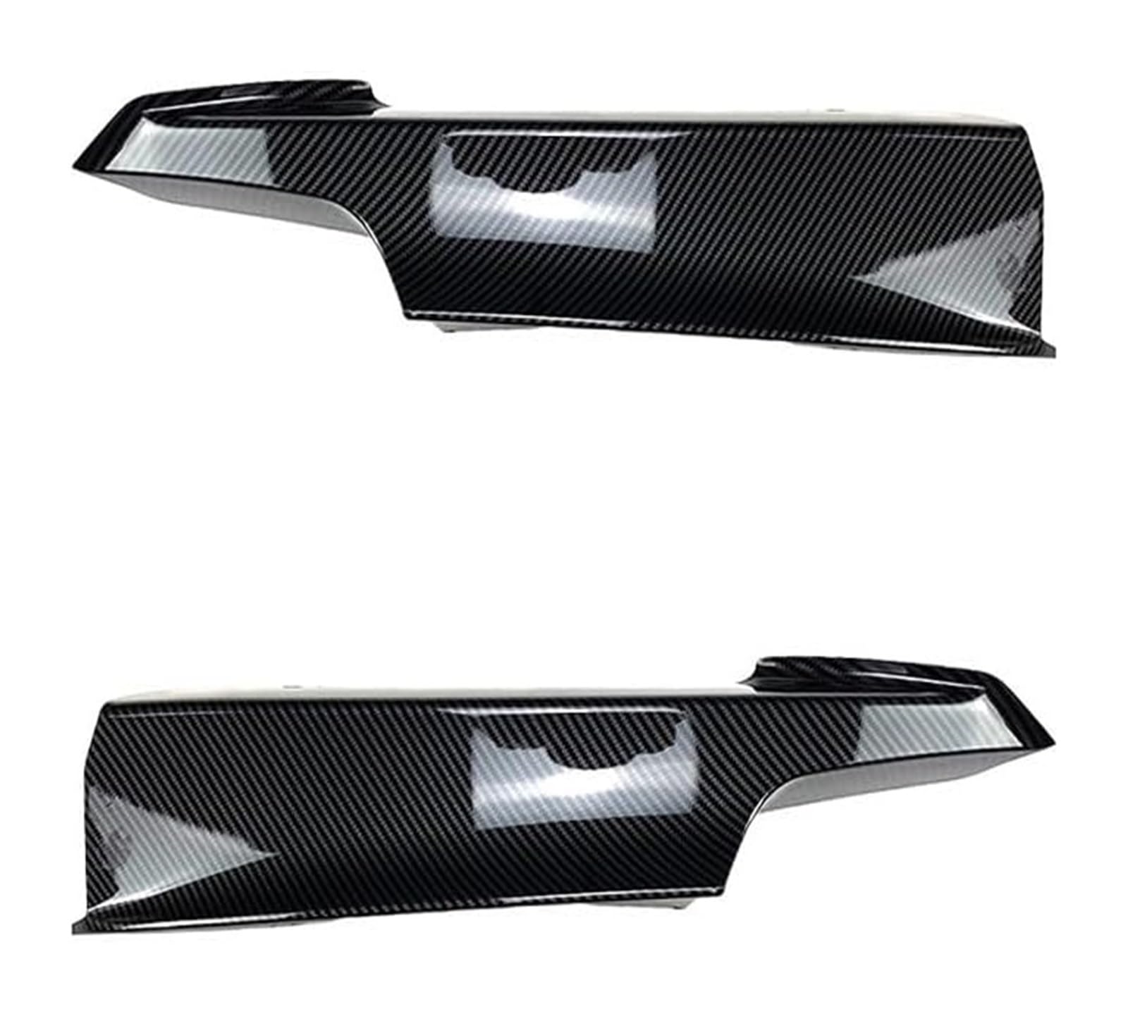 Auto Frontspoiler Lippe Für B&MW F30 F31 F35 320i 328i 330i 335i 340i 316d 2012–2019 Frontstoßstange Splitter Trim Kit Nebelscheinwerfer Lampenabdeckung Canards Frontspoiler(Carbon Fiber) von AMBMREDPEV
