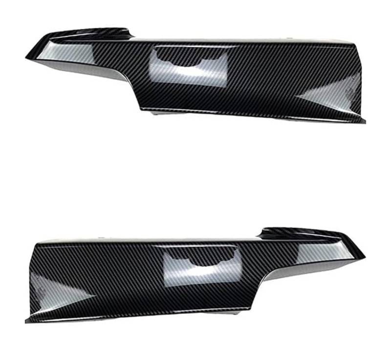 Auto Frontspoiler Lippe Für B&MW F30 F31 F35 320i 328i 330i 335i 340i 316d 2012–2019 Frontstoßstange Splitter Trim Kit Nebelscheinwerfer Lampenabdeckung Canards Frontspoiler(Carbon Fiber) von AMBMREDPEV