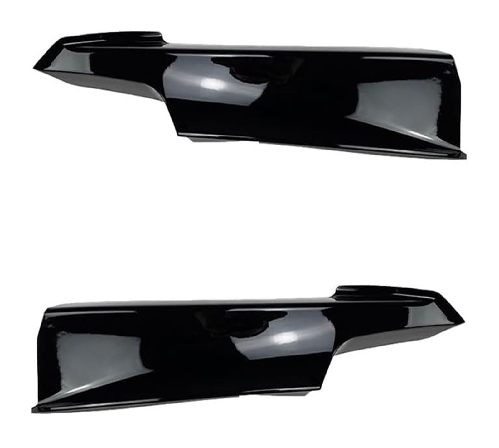 Auto Frontspoiler Lippe Für B&MW F30 F31 F35 320i 328i 330i 335i 340i 316d 2012–2019 Frontstoßstange Splitter Trim Kit Nebelscheinwerfer Lampenabdeckung Canards Frontspoiler(Gloss Black) von AMBMREDPEV