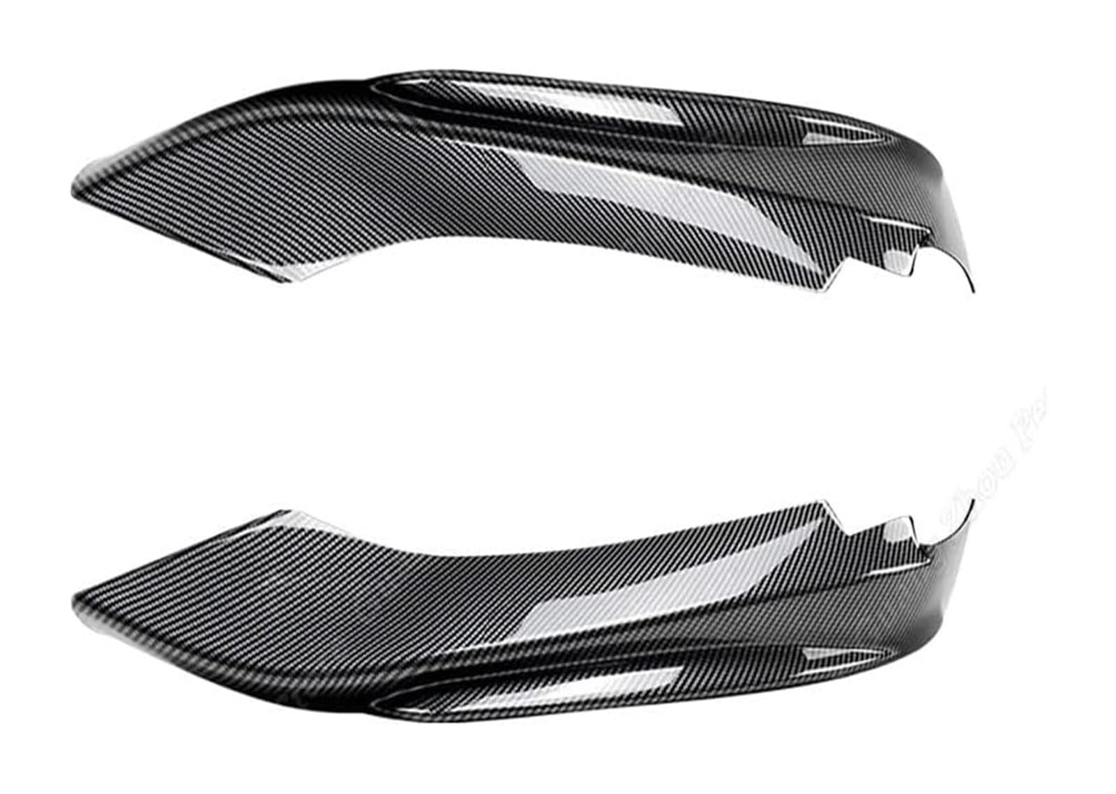 Auto Frontspoiler Lippe Für B&MW F32 F33 F36 4 Serie 2014–2020, Nur 2 Stück MP Style Frontstoßstange Lip Spoiler Splitter Frontspoiler(Carbon) von AMBMREDPEV