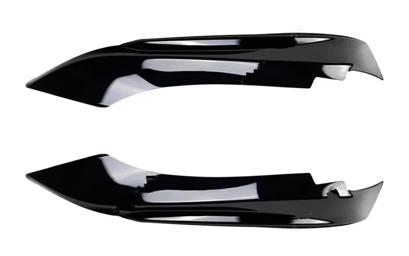 Auto Frontspoiler Lippe Für B&MW F32 F33 F36 4 Serie 2014–2020 Sport Für Tech Für MP Stil Auto-Frontspoiler 2 Stück Frontstoßstangen-Lippenspoiler-Splitter(Gloss Black) von AMBMREDPEV